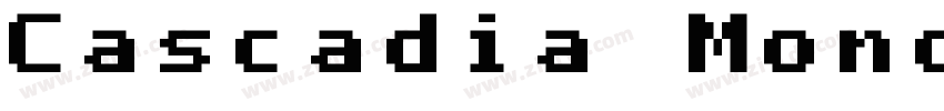 Cascadia Mono字体转换